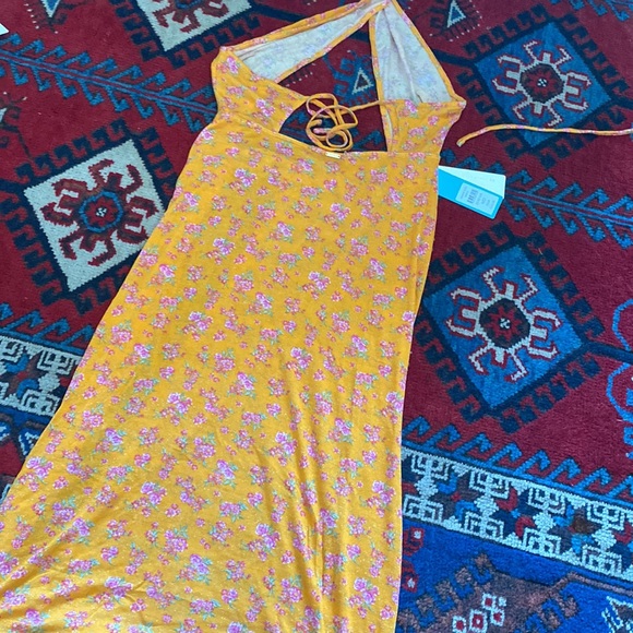 BEACH BUNNY NWT BIKINI COVERUP SADDIE MIDI DRESS NWT $225 - Picture 6 of 6